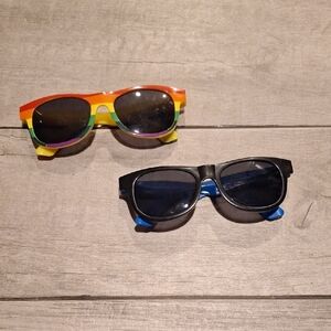 🦔Rainbow and Black Sunglasses Duo 💘